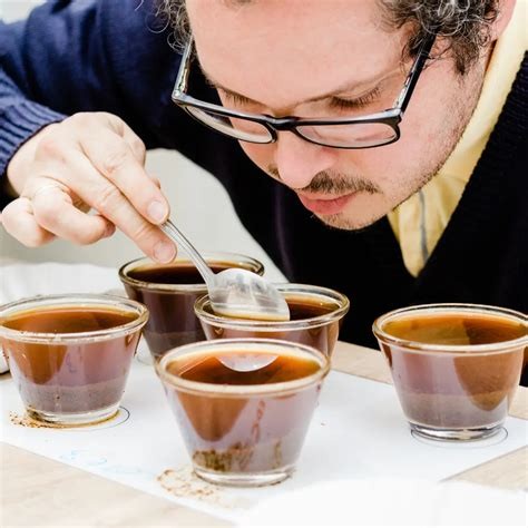 Coffee tasting session